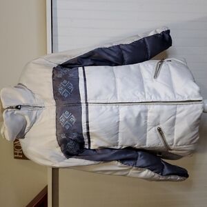 Vintage First Down Goose Down Puffer Jacket Sz XL